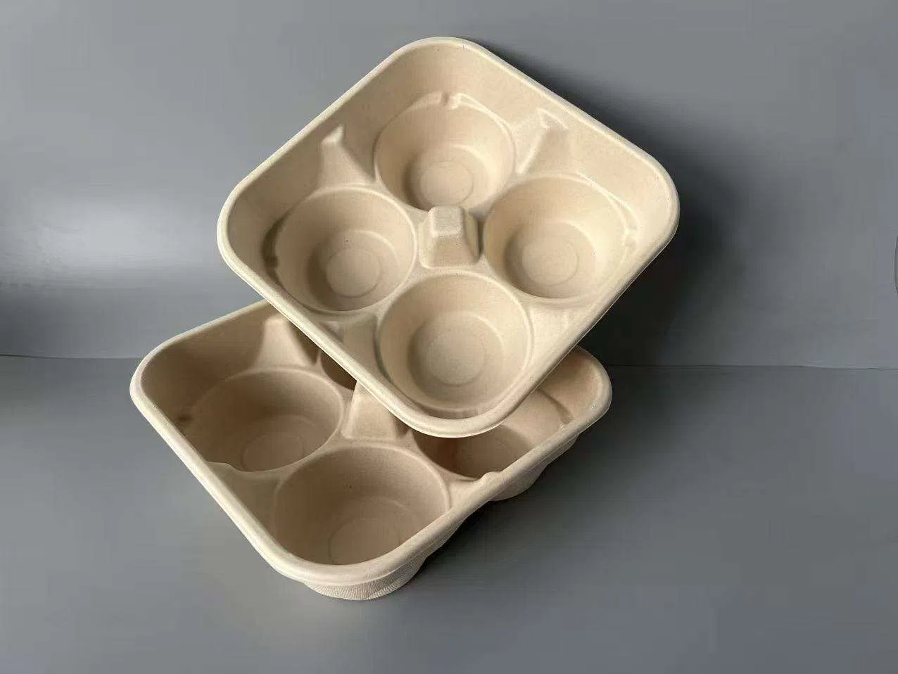 Porte-gobelet en bagasse compostable