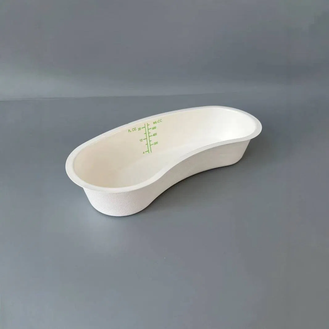 成形パルプ医療トレイ