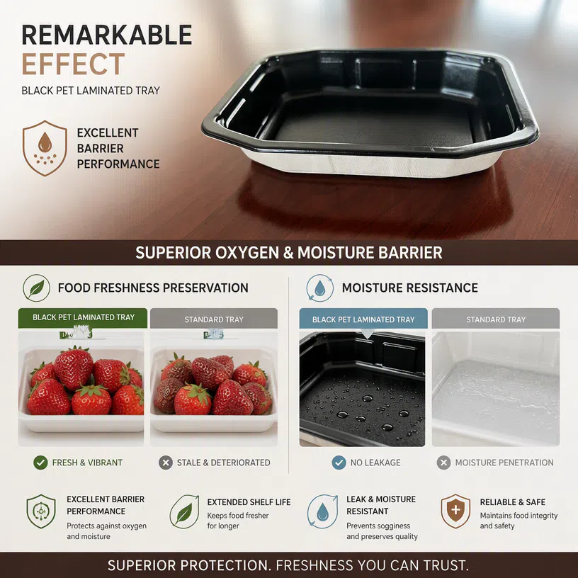 Contenedor de pulpa moldeada laminada
