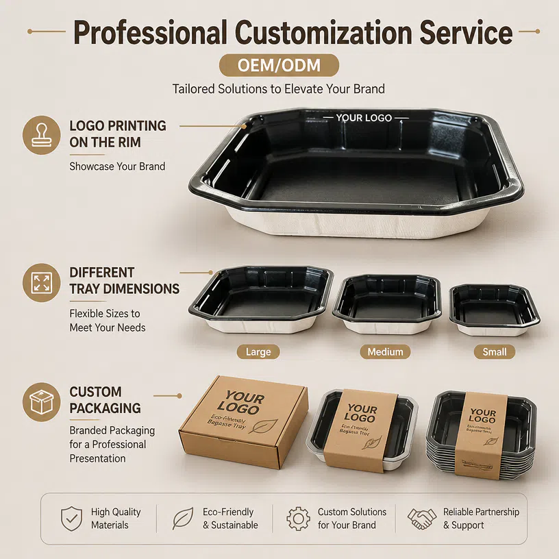 Contenedor de pulpa moldeada laminada