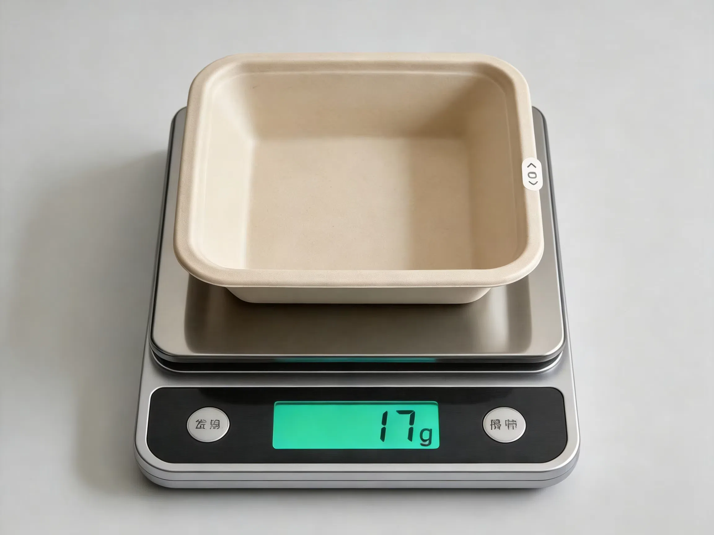 Vassoio quadrato per alimenti monouso in bagassa ecologico di alta qualità
