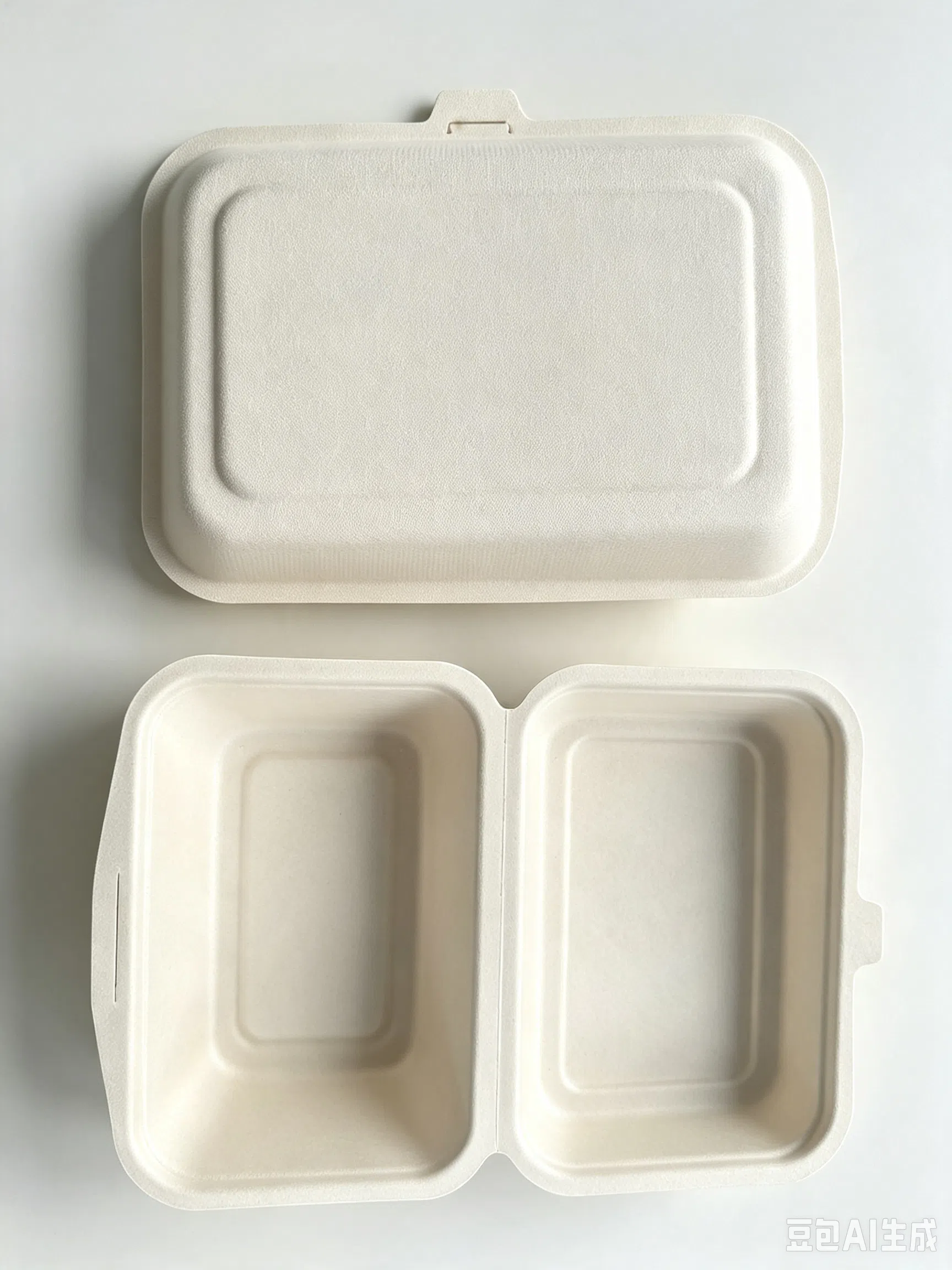 Film Lined Disposable Lunch Box