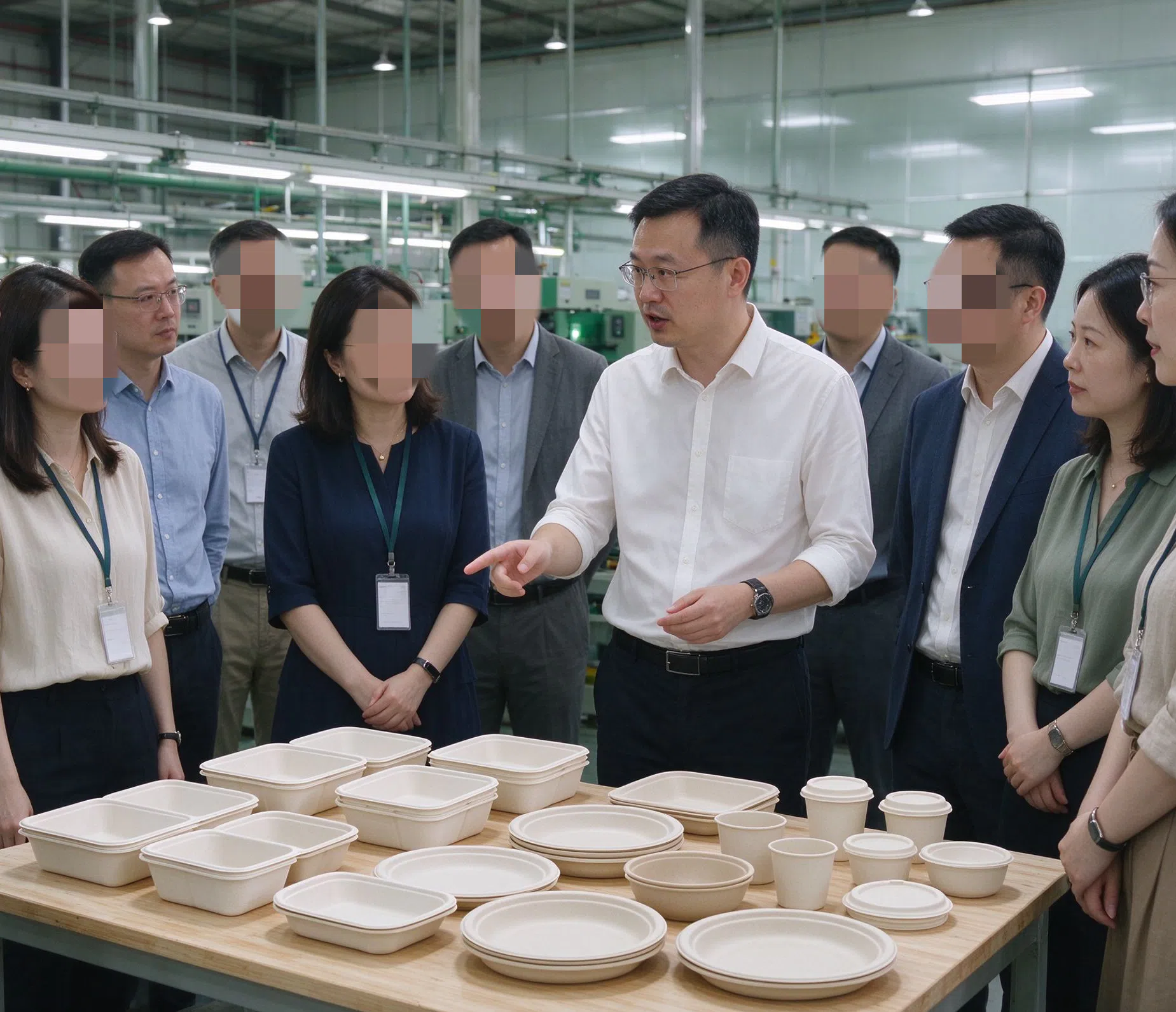 15 Clients Visited Our Company at Canton Fair