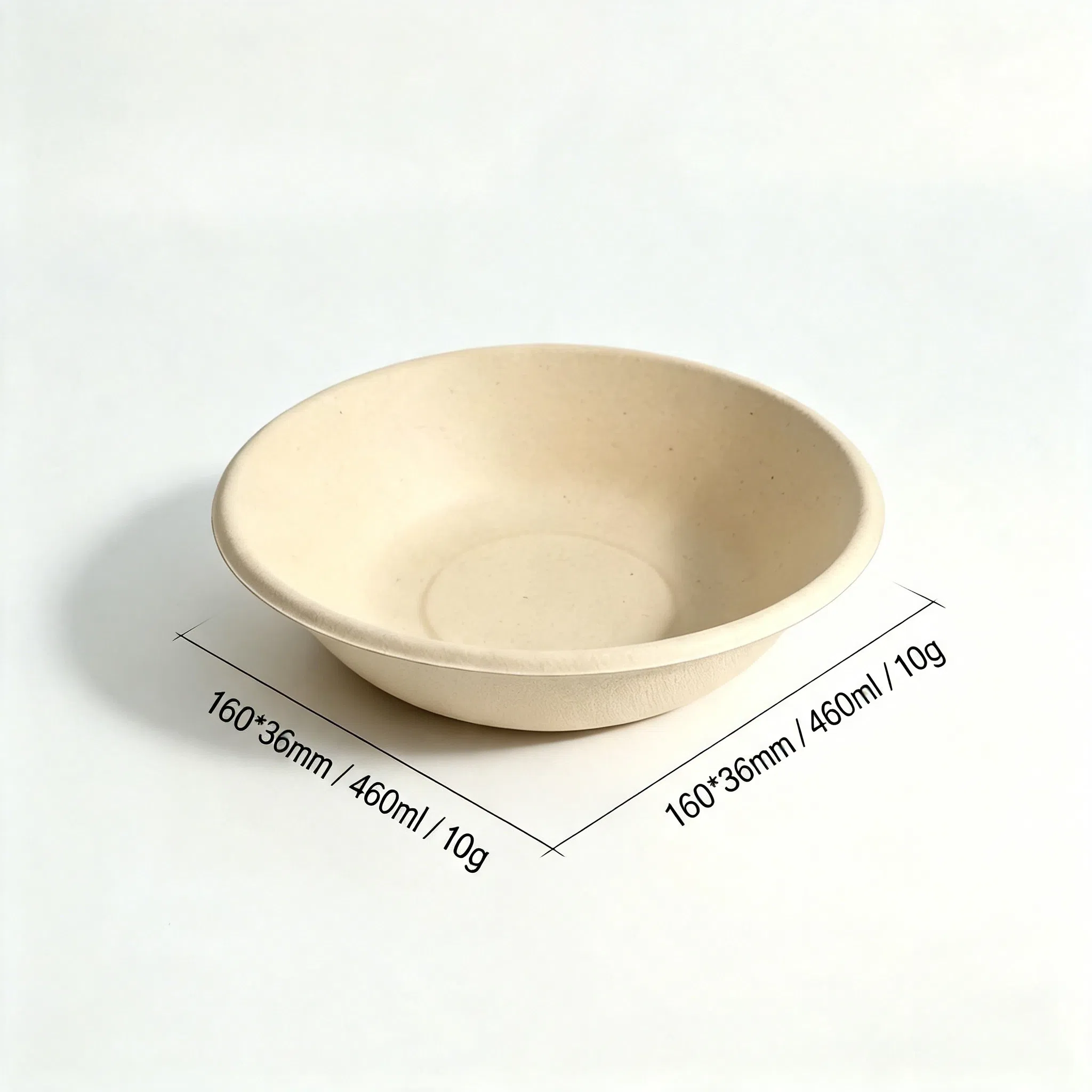 100 % biodegradable en bagasse de canne à sucre