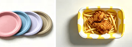 Gefärbte laminierte Zellstoffverpackung