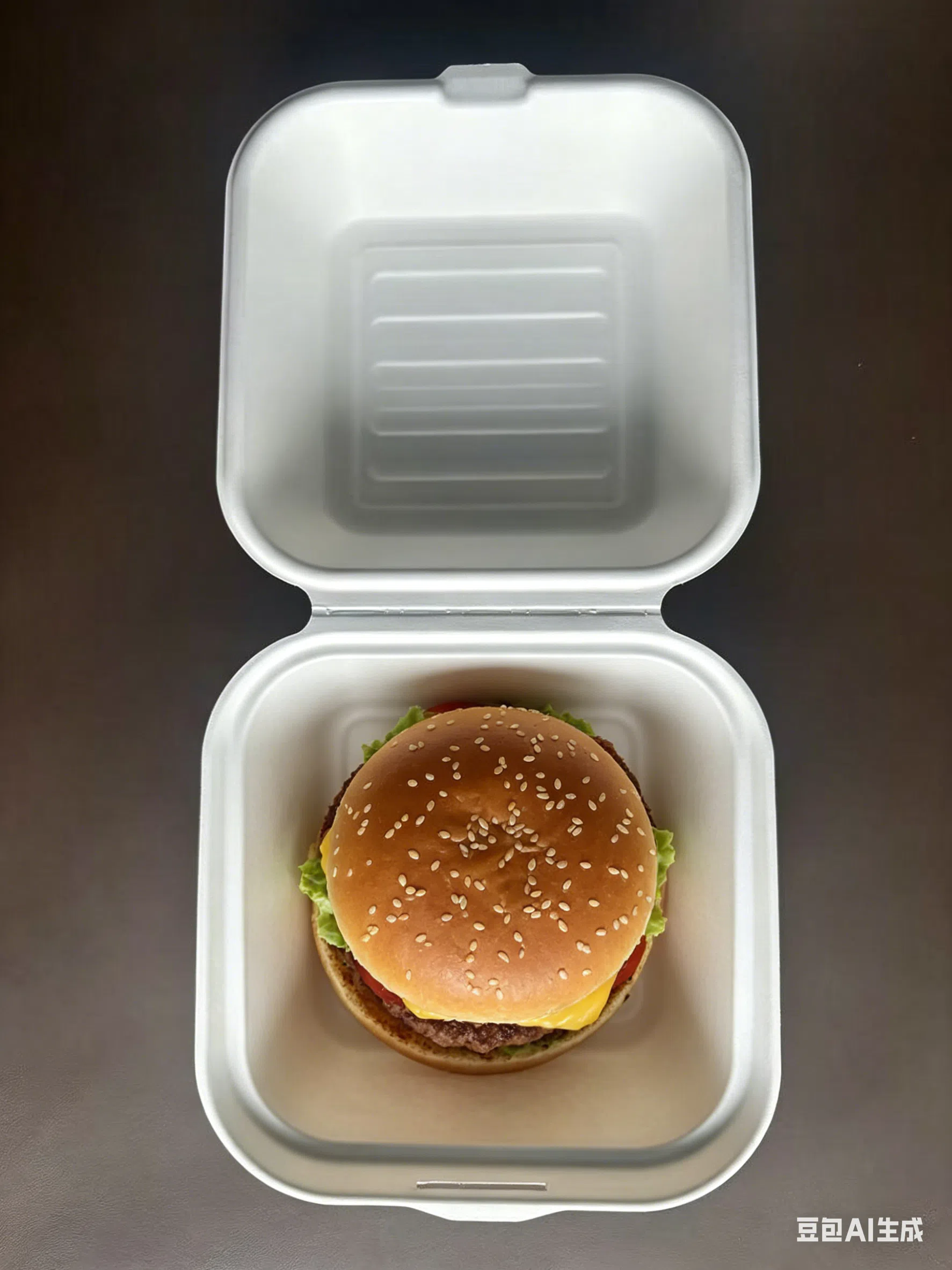 Bagasse Hamburger Box